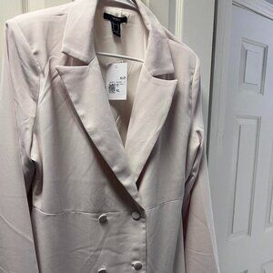 Double-Breasted Blazer Dress